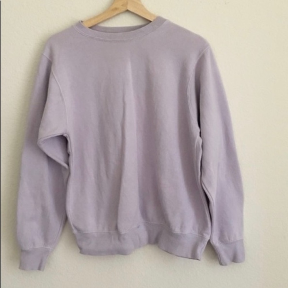 Brandy Melville lavender sweat shirt
